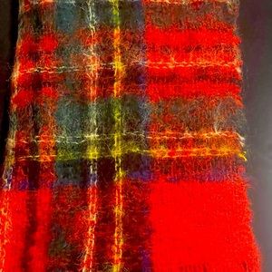 Scarf Scottish Mohair plaid